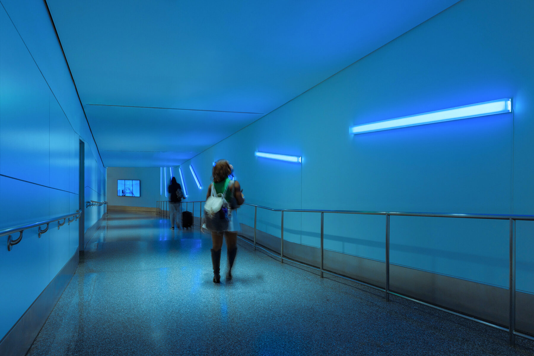 Johannes & Harriet Girardoni — Lumasonic Passage, light and sound installation at LAX, Studio(x)Lab